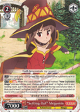 KS/W55-E051 "Setting Out" Megumin - KONOSUBA -God’s blessing on this wonderful world! Vol. 2 English Weiss Schwarz Trading Card Game