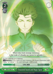 FZ/S17-E051 Treasured Sword and Magic Spear - Fate/Zero English Weiss Schwarz Trading Card Game