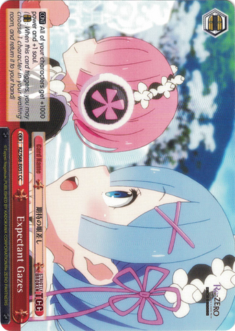 RZ/S68-E051 Expectant Gazes - Re:ZERO -Starting Life in Another World- Memory Snow English Weiss Schwarz Trading Card Game
