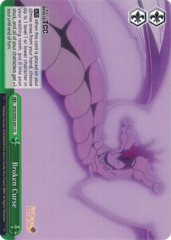 SDS/SX03-051 Broken Curse - The Seven Deadly Sins English Weiss Schwarz Trading Card Game