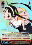 NM/S24-E052S Usual Parting, Mayoi Hachikuji (Foil) - NISEMONOGATARI English Weiss Schwarz Trading Card Game