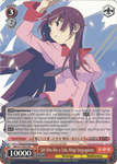 BM/S15-E052 Girl Who Met a Crab, Hitagi Senjyogahara - BAKEMONOGATARI English Weiss Schwarz Trading Card Game