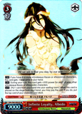 OVL/S62-E052S Infinite Loyalty, Albedo (Foil) - Nazarick: Tomb of the Undead English Weiss Schwarz Trading Card Game