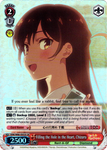 KNK/W86-E053S Filling the Hole in the Heart, Chizuru (Foil) - Rent-A-Girlfriend Weiss Schwarz English Trading Card Game