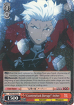 FS/S36-E053 “Counterattack Barrage” Archer - Fate/Stay Night Unlimited Blade Works Vol.2 English Weiss Schwarz Trading Card Game