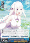 RZ/S68-E053 Secret Flower Garden, Emilia - Re:ZERO -Starting Life in Another World- Memory Snow English Weiss Schwarz Trading Card Game