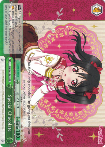 LL/EN-W02-E053 Special Chocolate - Love Live! DX Vol.2 English Weiss Schwarz Trading Card Game