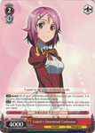 SAO/S20-E053 Lisbeth's Determined Confession - Sword Art Online English Weiss Schwarz Trading Card Game