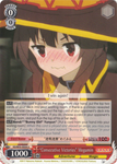 KS/W55-E054 "Consecutive Victories" Megumin - KONOSUBA -God’s blessing on this wonderful world! Vol. 2 English Weiss Schwarz Trading Card Game