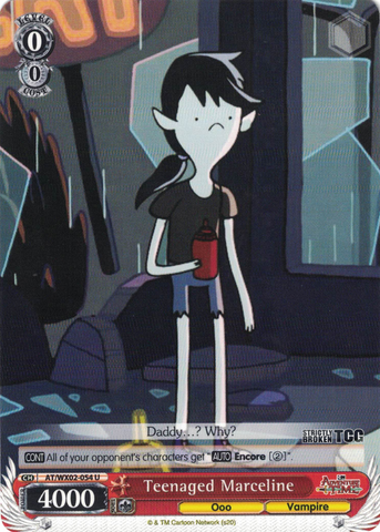 AT/WX02-054 Teenaged Marceline - Adventure Time English Weiss Schwarz Trading Card Game