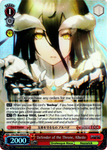 OVL/S62-E055S Defender of the Throne, Albedo (Foil) - Nazarick: Tomb of the Undead English Weiss Schwarz Trading Card Game