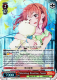 KNK/W86-E055S Morning Routine, Sumi (Foil) - Rent-A-Girlfriend Weiss Schwarz English Trading Card Game