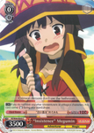 KS/W49-E055 “Insistence” Megumin - KONOSUBA -God’s blessing on this wonderful world! Vol. 1 English Weiss Schwarz Trading Card Game