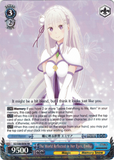RZ/S68-E056 	The World Reflected in Her Eyes, Emilia - Re:ZERO -Starting Life in Another World- Memory Snow English Weiss Schwarz Trading Card Game