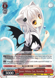 Fdd/W65-E056 Quiet White Cat, Koneko - Fujimi Fantasia Bunko English Weiss Schwarz Trading Card Game