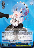 RZ/S55-E057S Seemingly Happy Behavior, Rem (Foil) - Re:ZERO -Starting Life in Another World- Vol.2 English Weiss Schwarz Trading Card Game