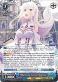 RZ/S68-E057 "Memory Snow" Emilia - Re:ZERO -Starting Life in Another World- Memory Snow English Weiss Schwarz Trading Card Game