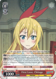 NK/W30-E058 First Love, Chitoge - NISEKOI -False Love- English Weiss Schwarz Trading Card Game