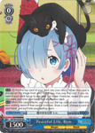 RZ/S46-E058 Peaceful Life, Rem - Re:ZERO -Starting Life in Another World- Vol. 1 English Weiss Schwarz Trading Card Game
