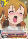 LL/W34-E058 Startling Fact, Honoka - Love Live! Vol.2 English Weiss Schwarz Trading Card Game