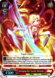 MR/W59-E059S Swinging Her Sword, Momoko (Foil) - Magia Record: Puella Magi Madoka Magica Side Story English Weiss Schwarz Trading Card Game