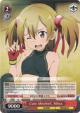 SAO/S20-E059 Cute Mischief, Silica - Sword Art Online English Weiss Schwarz Trading Card Game