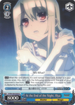 PI/EN-S04-E059 At the End of the Night, Illya - Fate/Kaleid Liner Prisma Illya English Weiss Schwarz Trading Card Game