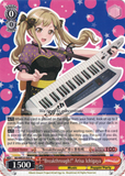 BD/WE35-E05 "Breakthrough!" Arisa Ichigaya - Bang Dream! Poppin' Party X Roselia Extra Booster Weiss Schwarz English Trading Card Game