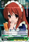 SY/WE09-E05 Mikuru Wishing Upon the Stars (Foil) - The Melancholy of Haruhi Suzumiya Extra Booster English Weiss Schwarz Trading Card Game