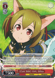 SAO/S47-E060 《Cait Sith》 Girl, Silica - Sword Art Online Re: Edit English Weiss Schwarz Trading Card Game