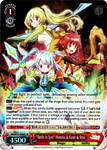 MR/W59-E060S "Battle in Sync" Momoko & Kaede & Rena (Foil) - Magia Record: Puella Magi Madoka Magica Side Story English Weiss Schwarz Trading Card Game