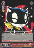P5/S45-E061 Morgana as MONA: It's a Deal - Persona 5 English Weiss Schwarz Trading Card Game