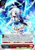MR/W59-E061S Confirmation of Feelings, Rena (Foil) - Magia Record: Puella Magi Madoka Magica Side Story English Weiss Schwarz Trading Card Game