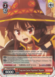 KS/W49-E062 “Long-term Contract Negotiation” Megumin - KONOSUBA -God’s blessing on this wonderful world! Vol. 1 English Weiss Schwarz Trading Card Game