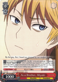 KGL/S79-E062 As a Brother, Miyuki - Kaguya-sama: Love is War English Weiss Schwarz Trading Card Game