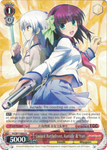 AB/W31-E063 United Battlefront, Kanade & Yuri - Angel Beats! Re:Edit English Weiss Schwarz Trading Card Game