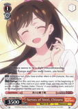 KNK/W86-E063 Nerves of Steel, Chizuru - Rent-A-Girlfriend Weiss Schwarz English Trading Card Game