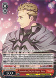 SAO/S80-E064 Commander of the Dark Knights, Shasta - Sword Art Online -Alicization- Vol. 2 English Weiss Schwarz Trading Card Game
