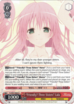 TL/W37-E065 “Friendly? Three Sisters” Lala - To Loveru Darkness 2nd English Weiss Schwarz Trading Card Game