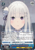 RZ/S68-E065 Magic-Release Season Strategy Meeting, Emilia - Re:ZERO -Starting Life in Another World- Memory Snow English Weiss Schwarz Trading Card Game