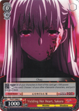 FS/S77-E065 Yielding Her Heart, Sakura - Fate/Stay Night Heaven's Feel Vol. 2 English Weiss Schwarz Trading Card Game
