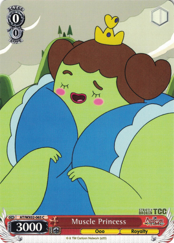 AT/WX02-065 Muscle Princess - Adventure Time English Weiss Schwarz Trading Card Game