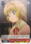 CCS/WX01-065 Sakura: Invisible Books - Cardcaptor Sakura English Weiss Schwarz Trading Card Game