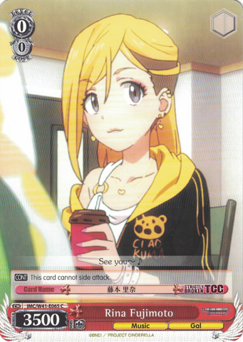 IMC/W41-E065 Rina Fujimoto - The Idolm@ster Cinderella Girls English Weiss Schwarz Trading Card Game