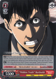 AOT/S50-E066	 "Hidden Truth" Bertholdt - Attack On Titan Vol.2 English Weiss Schwarz Trading Card Game