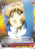 CCS/WX01-066 Sakura: In the Torrential Flame - Cardcaptor Sakura English Weiss Schwarz Trading Card Game