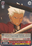 FS/S36-E066 “In the Conflict” Archer - Fate/Stay Night Unlimited Blade Works Vol.2 English Weiss Schwarz Trading Card Game