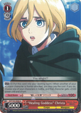 AOT/S35-E066 "Healing Goddess" Christa - Attack On Titan Vol.1 English Weiss Schwarz Trading Card Game