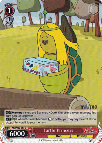 AT/WX02-067 Turtle Princess - Adventure Time English Weiss Schwarz Trading Card Game