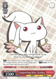 MM/W17-E067 Supporting Role, Kyubey - Puella Magi Madoka Magica English Weiss Schwarz Trading Card Game
